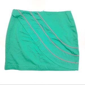 {EMMA GRAHAM} Mint & Pink Retro Looking Skirt